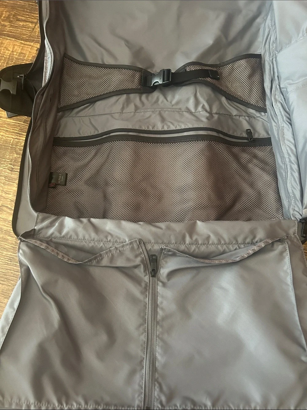 Tumi Black Alpha 2 Garment 4 wheel Carry-On